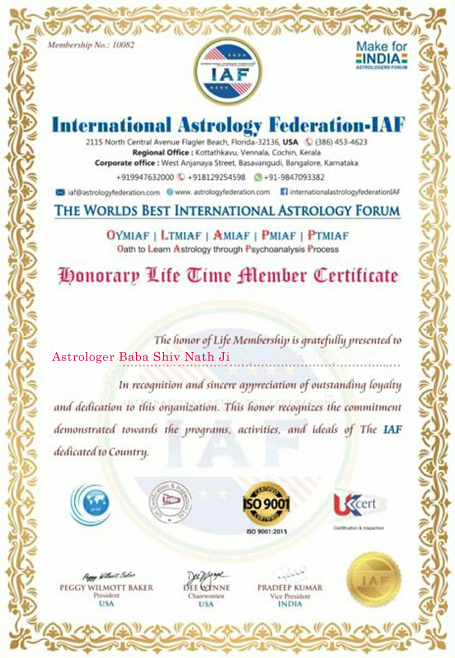 Award Winner Astrologer